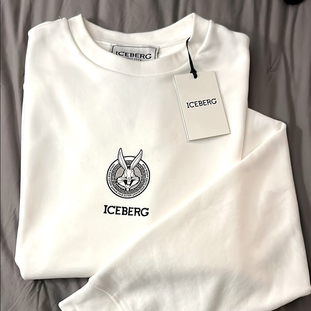 Iceberg Looney Tunes White Sweatshirt